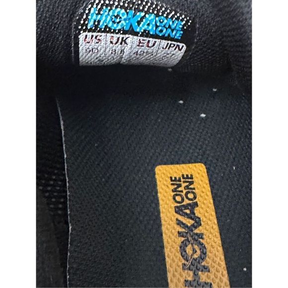 COPY - Hoka One One Challenger ATR 6 Men's Lace Up Black & Yellow Running Sneak… - Picture 8 of 8